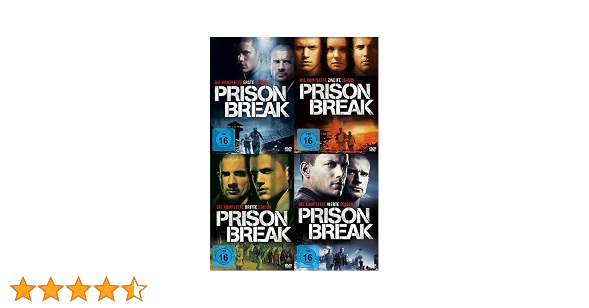 その他 Prison Break - Seasons 1-4 [DVD] [Import] Amazon.com: The Prison Break (The Complete 1 - 4 Season